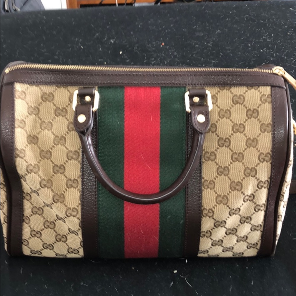 Gucci Boston web gg bag crossbody classic